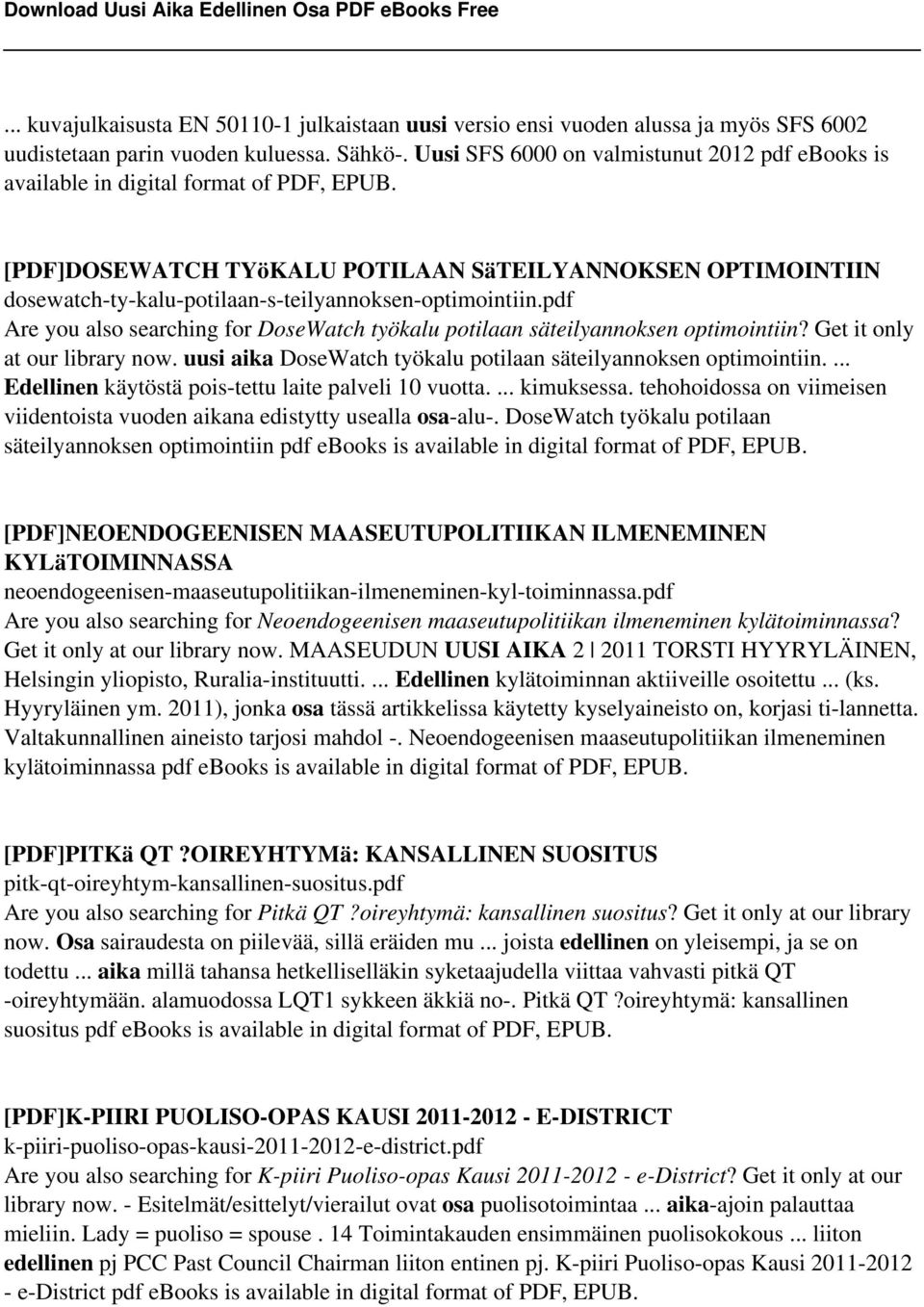 [PDF]DOSEWATCH TYöKALU POTILAAN SäTEILYANNOKSEN OPTIMOINTIIN dosewatch-ty-kalu-potilaan-s-teilyannoksen-optimointiin.