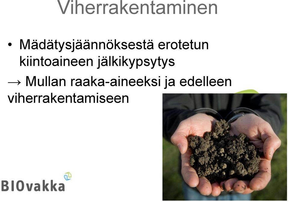 kiintoaineen jälkikypsytys