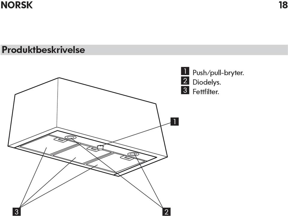 1 Push/pull-bryter.