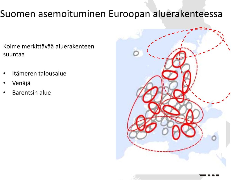 merkittävää aluerakenteen