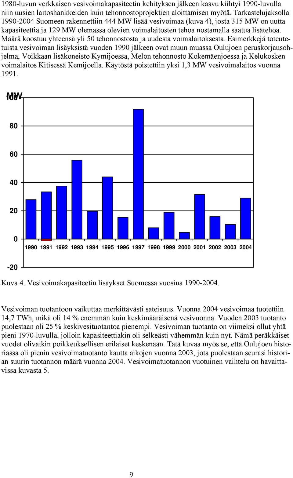 Määrä koostuu yhteensä yli 50 tehonnostosta ja uudesta voimalaitoksesta.