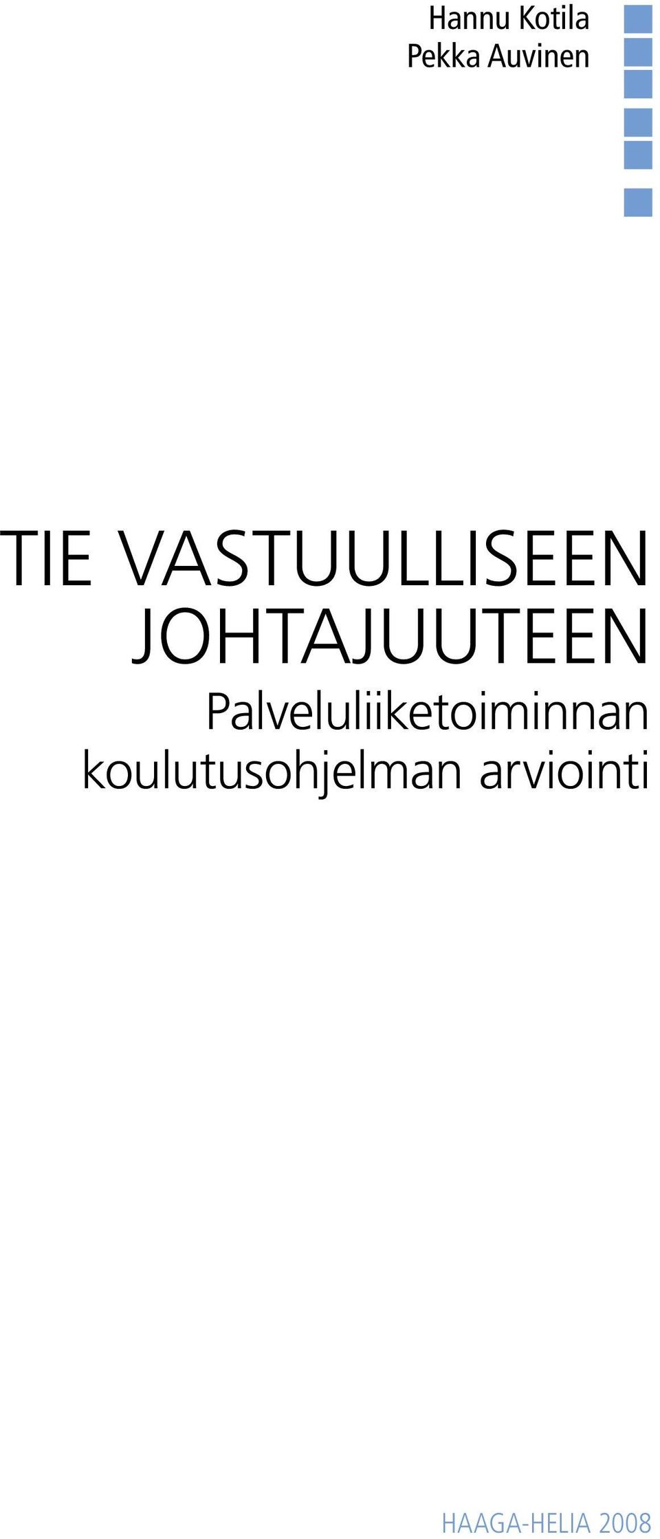 Palveluliiketoiminnan