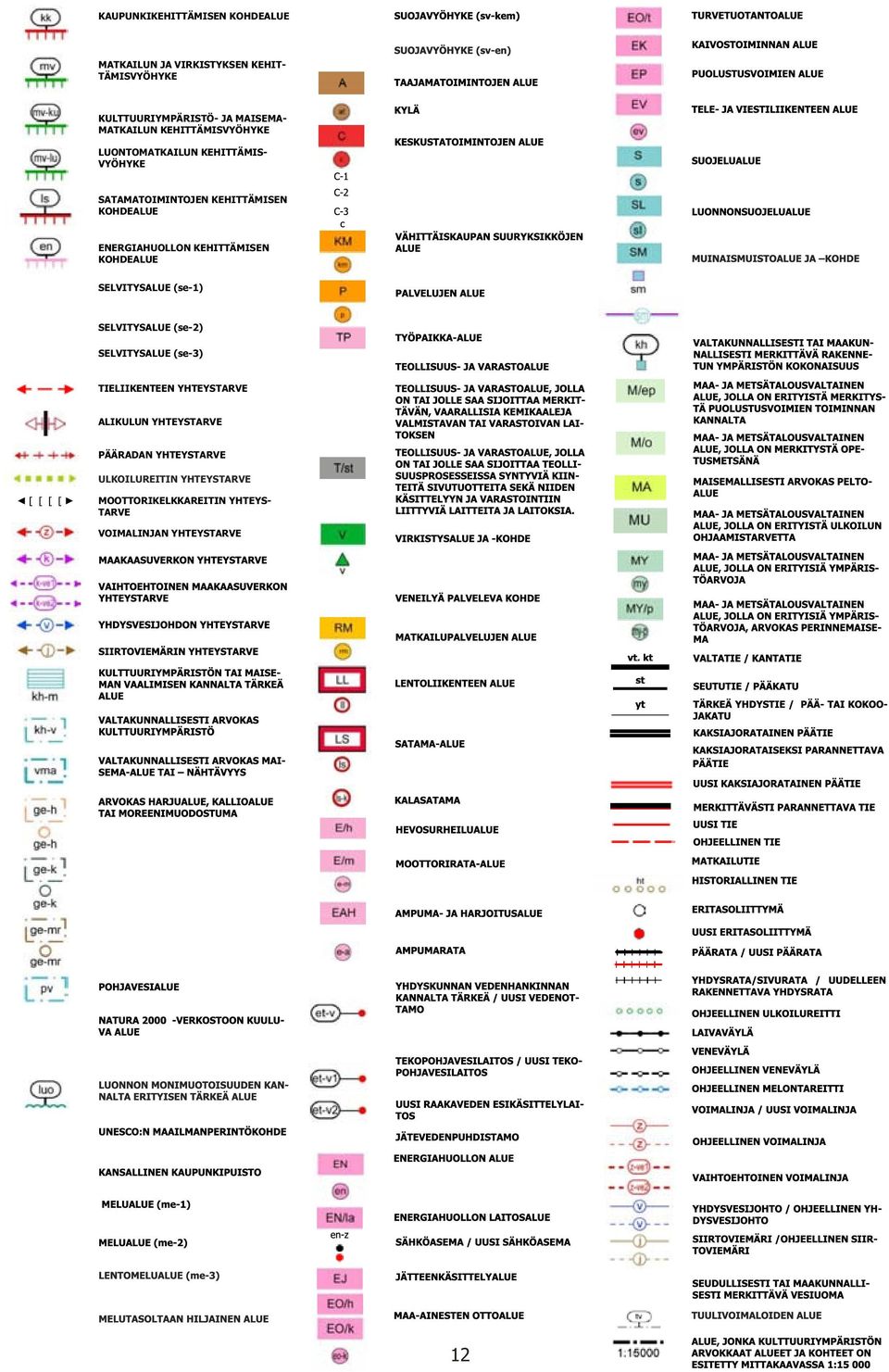 ENERGIAHUOLLON KEHITTÄMISEN KOHDEALUE SELVITYSALUE (se-1) SELVITYSALUE (se-2) SELVITYSALUE (se-3) TIELIIKENTEEN