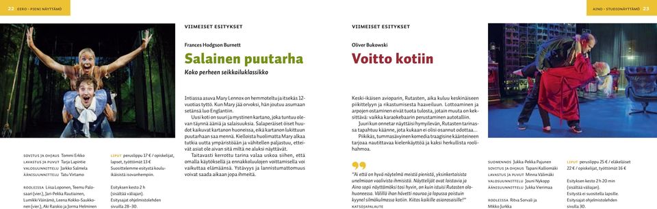 ), Jari-Pekka Rautiainen, Lumikki Väinämö, Leena Kokko-Saukkonen (vier.