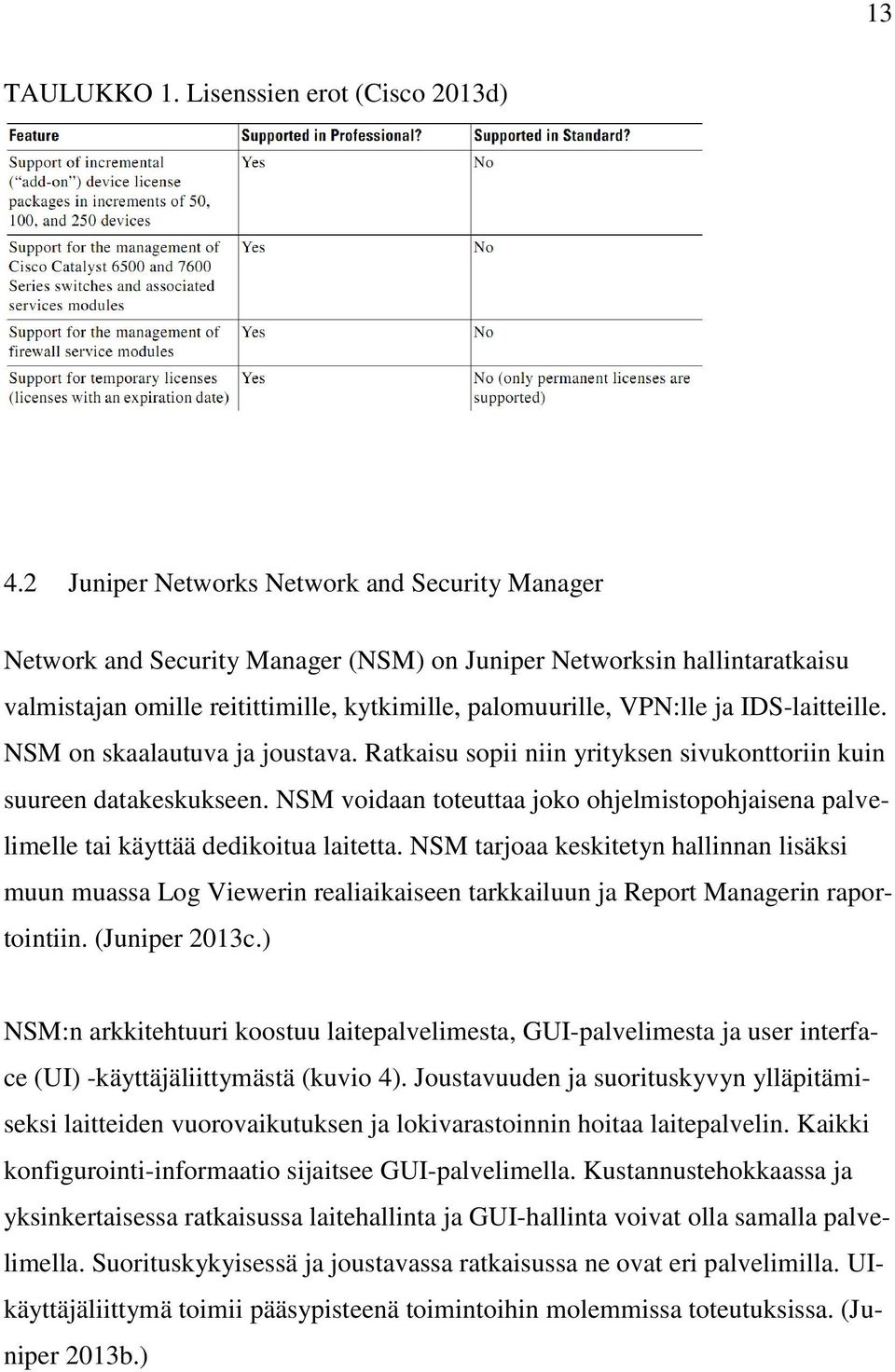 IDS-laitteille. NSM on skaalautuva ja joustava. Ratkaisu sopii niin yrityksen sivukonttoriin kuin suureen datakeskukseen.