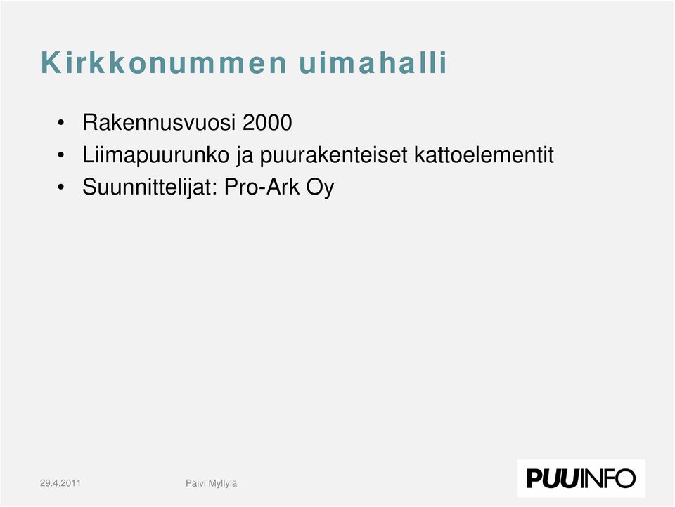 Liimapuurunko ja