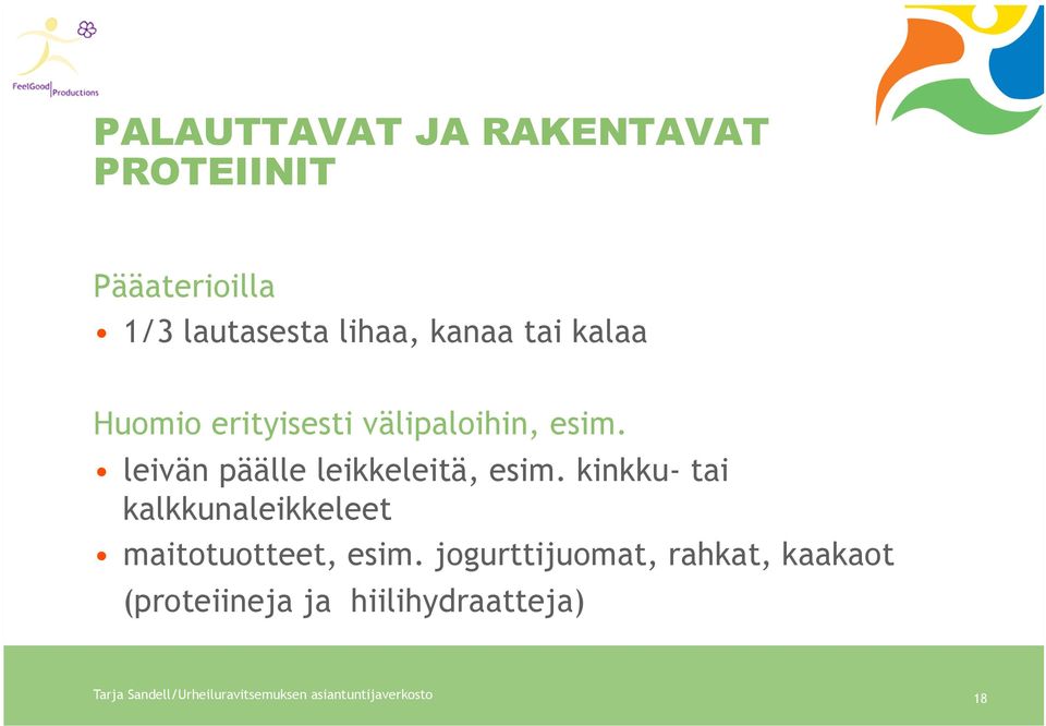 kinkku- tai kalkkunaleikkeleet maitotuotteet, esim.