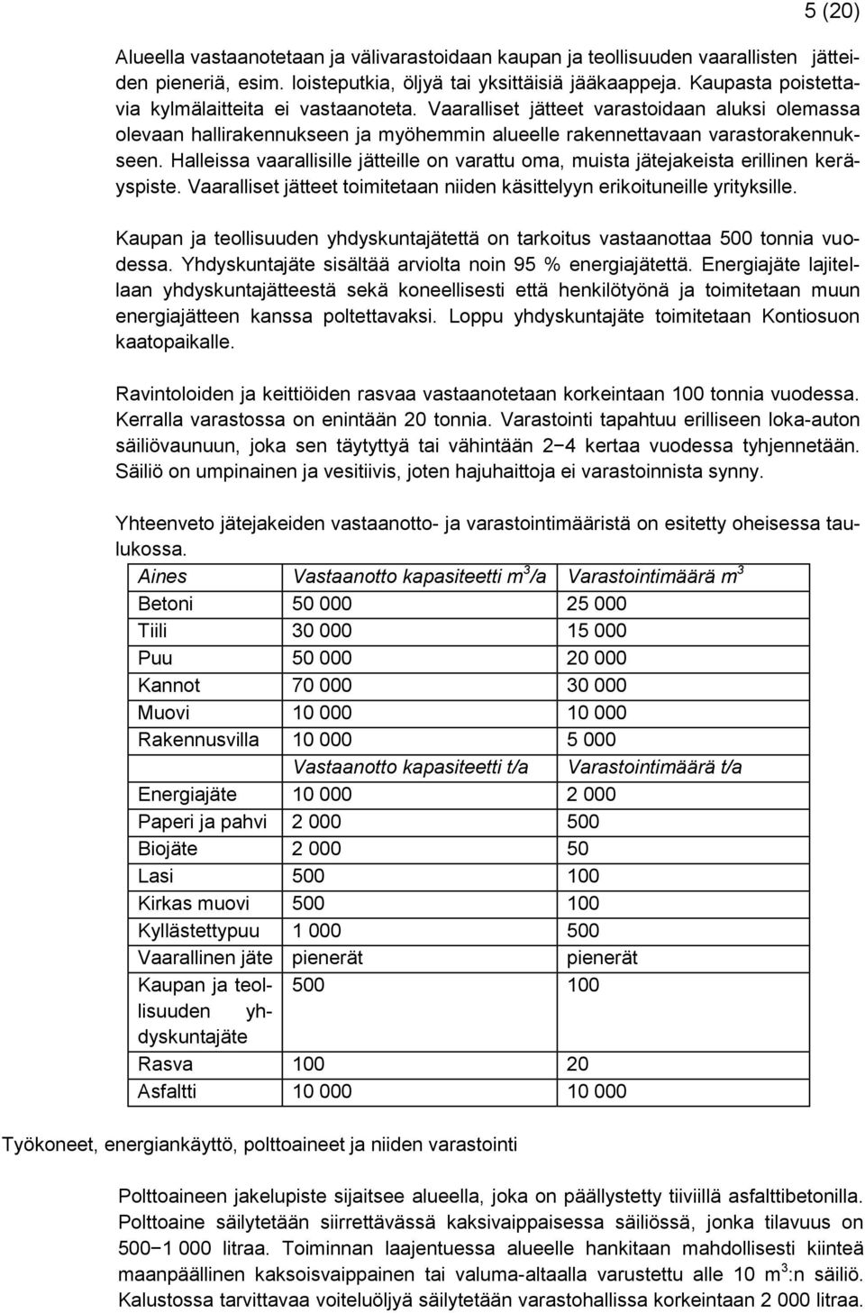 Halleissa vaarallisille jätteille on varattu oma, muista jätejakeista erillinen keräyspiste. Vaaralliset jätteet toimitetaan niiden käsittelyyn erikoituneille yrityksille.