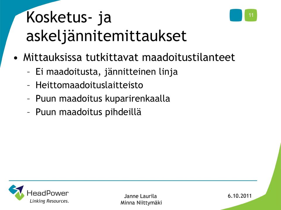 maadoitusta, jännitteinen linja