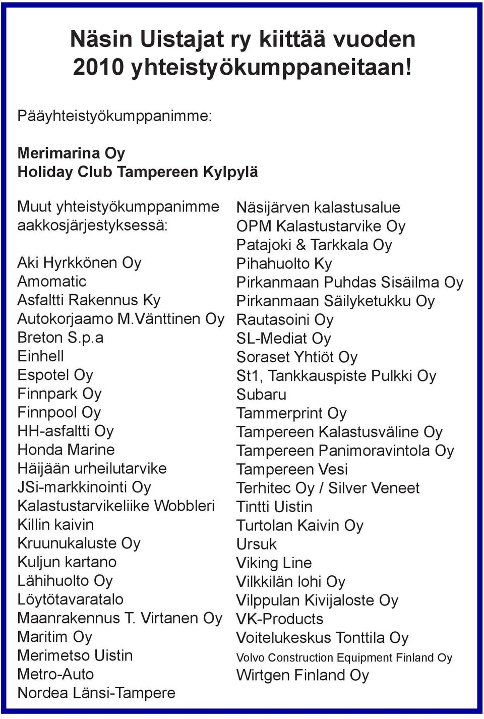 Vänttinen Oy Breton S.p.