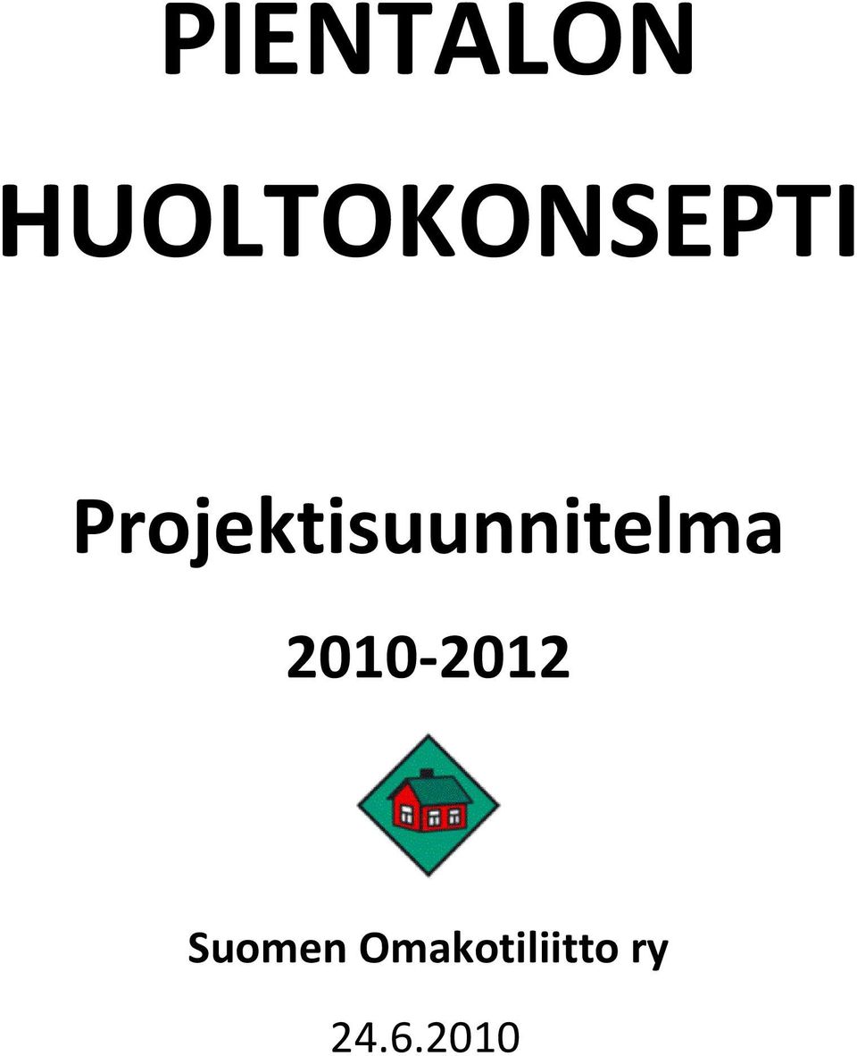 Projektisuunnitelma