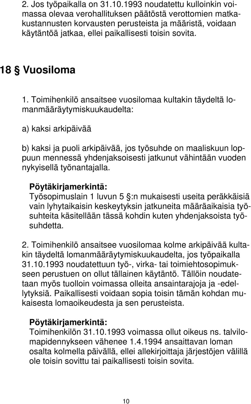 18 Vuosiloma 1.