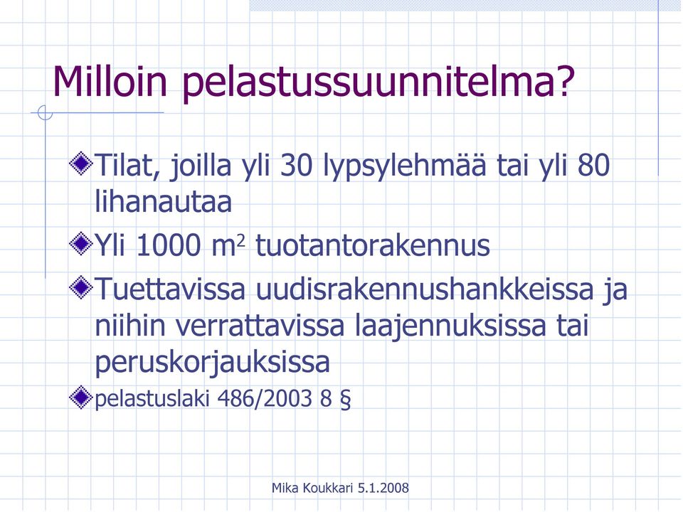 1000 m 2 tuotantorakennus Tuettavissa