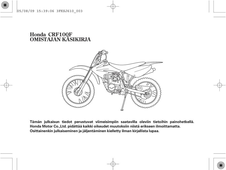 Honda Motor Co.,Ltd.