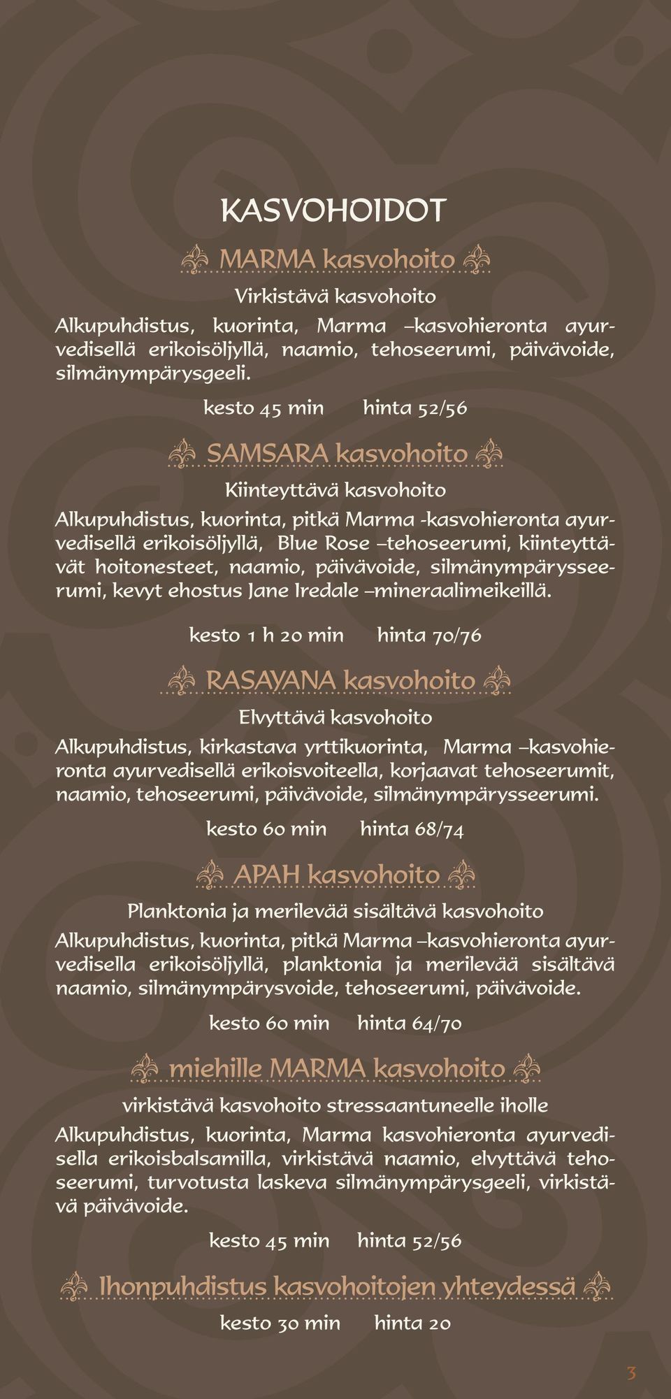 hoitonesteet, naamio, päivävoide, silmänympärysseerumi, kevyt ehostus Jane Iredale mineraalimeikeillä.