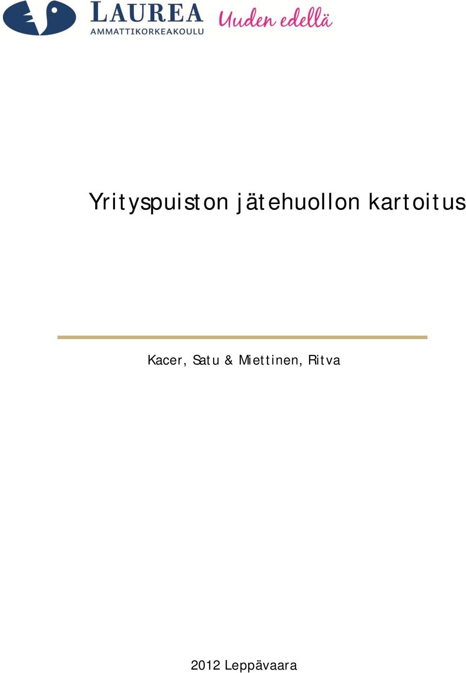 kartoitus Kacer,