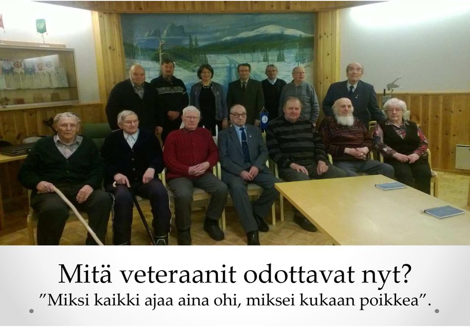 Miksi kaikki ajaa