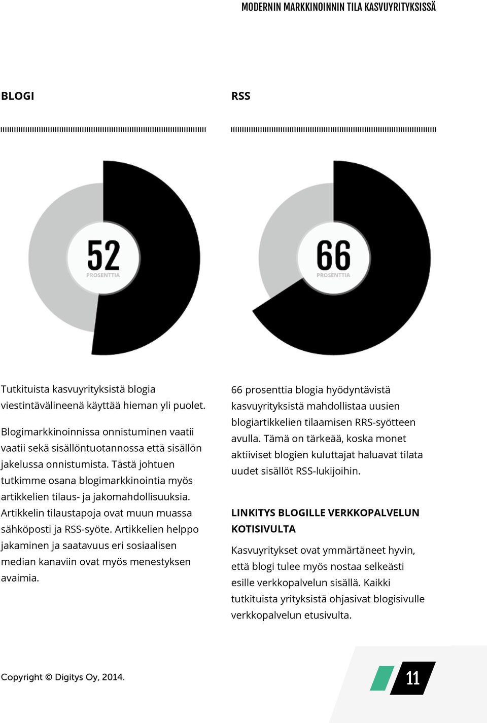 Tästä johtuen tutkimme osana blogimarkkinointia myös artikkelien tilaus- ja jakomahdollisuuksia. Artikkelin tilaustapoja ovat muun muassa sähköposti ja RSS-syöte.