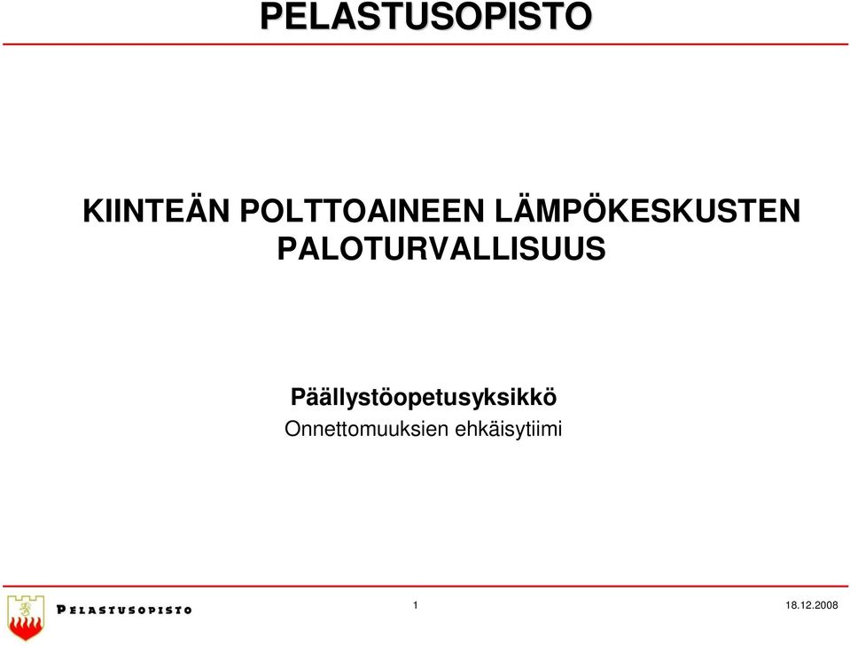 PALOTURVALLISUUS