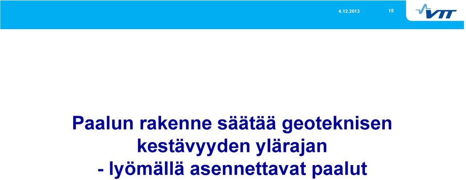 kestävyyden ylärajan