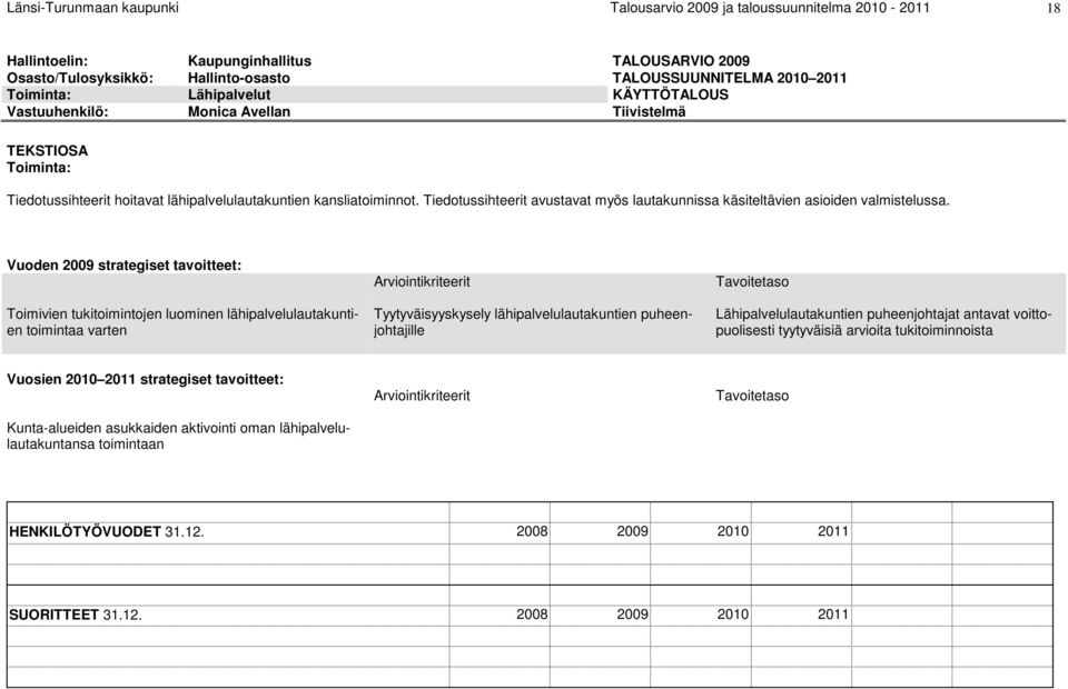 Tiedotussihteerit avustavat myös lautakunnissa käsiteltävien asioiden valmistelussa.