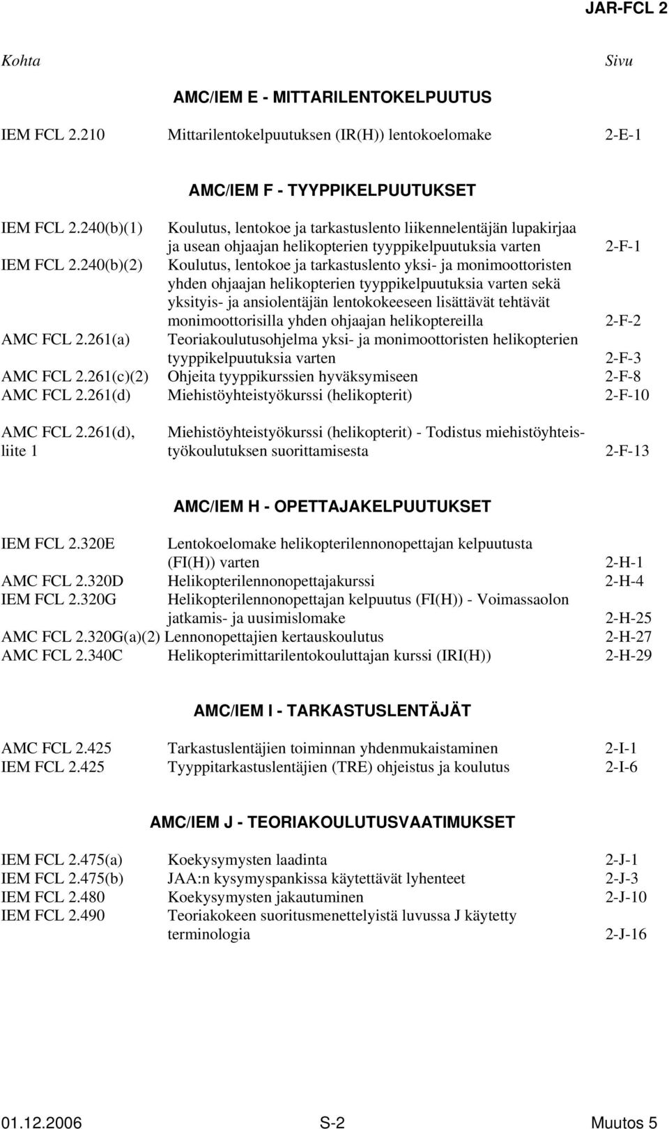 240(b)(2) Koulutus, lentokoe ja tarkastuslento yksi- ja monimoottoristen yhden ohjaajan helikopterien tyyppikelpuutuksia varten sekä yksityis- ja ansiolentäjän lentokokeeseen lisättävät tehtävät