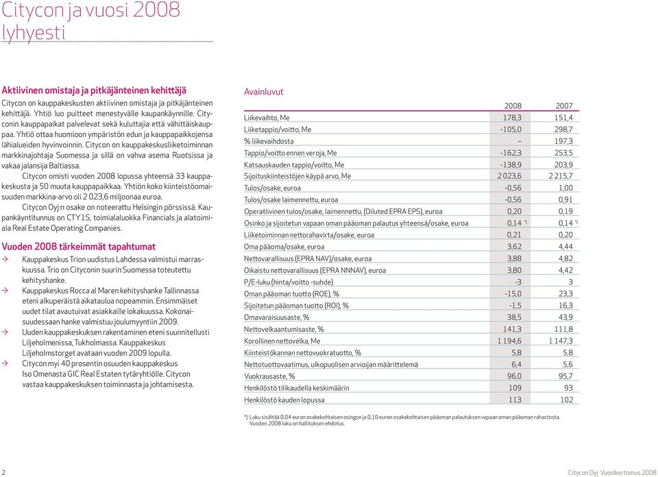 Yhtiö ottaa huomioon ympäristön edun ja kauppapaikkojensa lähialueiden hyvinvoinnin.