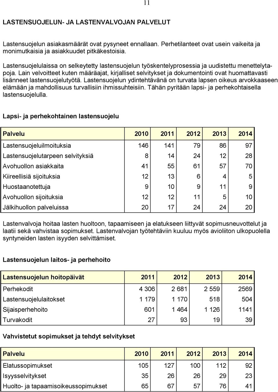 Lain velvoitteet kuten määräajat, kirjalliset selvitykset ja dokumentointi ovat huomattavasti lisänneet lastensuojelutyötä.