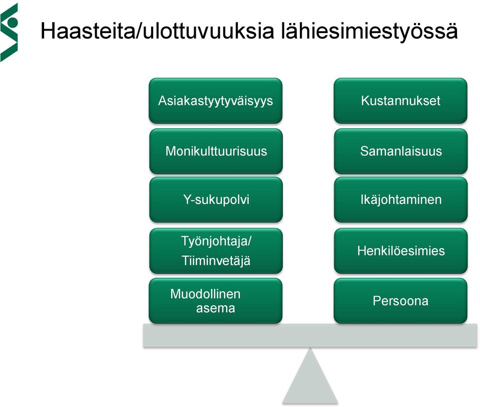 Monikulttuurisuus Samanlaisuus Y-sukupolvi