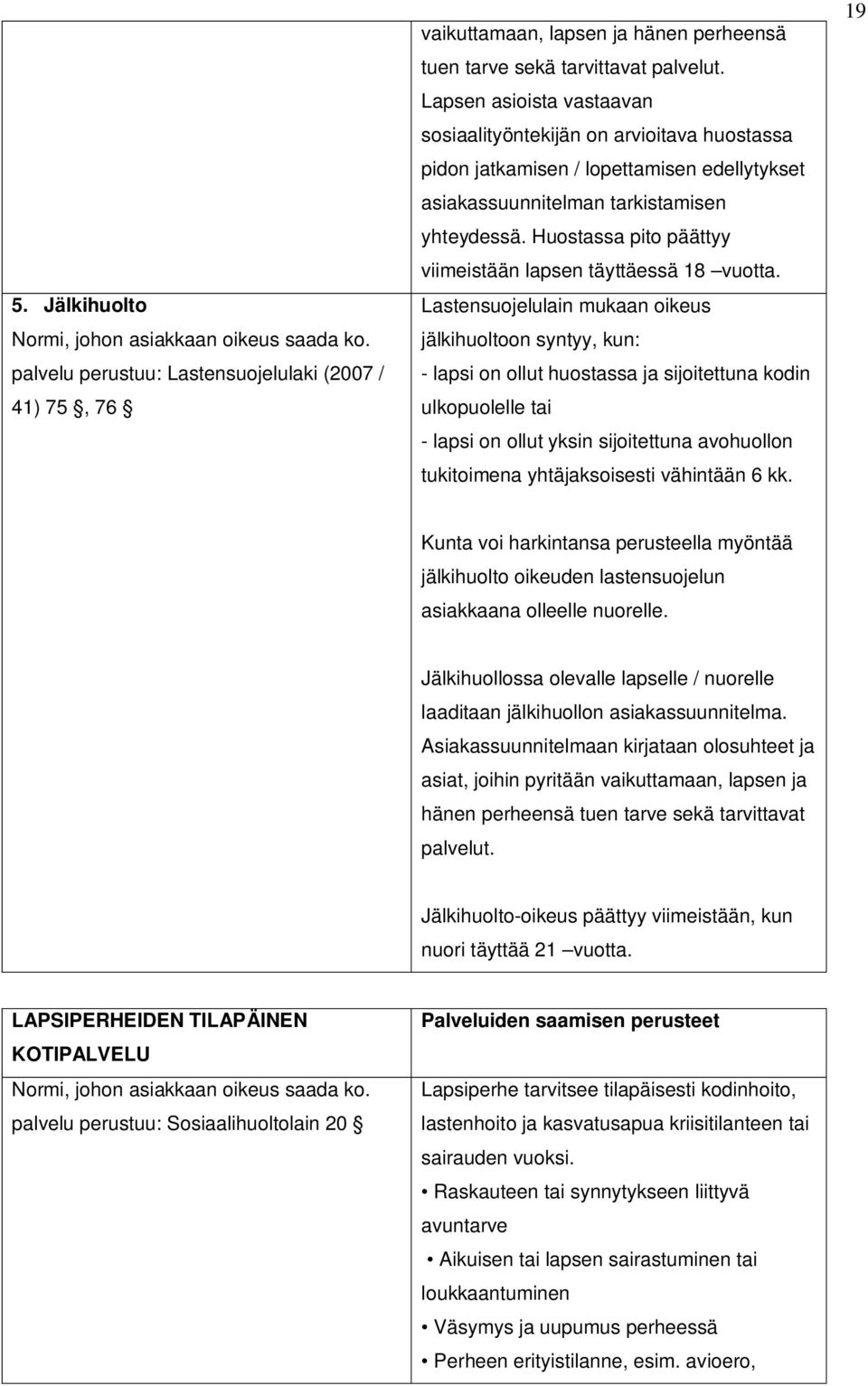 Huostassa pito päättyy viimeistään lapsen täyttäessä 18 vuotta.