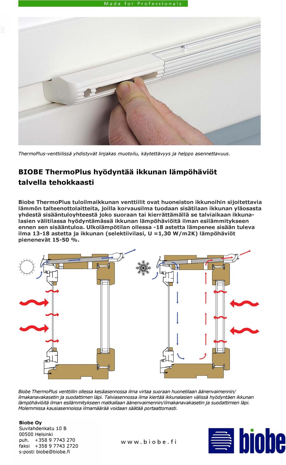 korvausilma tuodaan sisätilaan ikkunan yläosasta yhdestä sisääntuloyhteestä joko suoraan tai kierrättämällä se talviaikaan ikkunalasien välitilassa hyödyntämässä ikkunan lämpöhäviöitä ilman