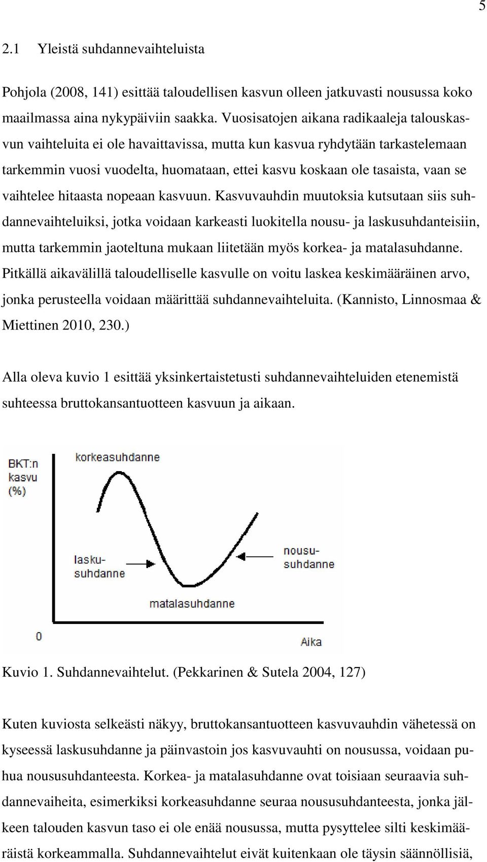 vaihtelee hitaasta nopeaan kasvuun.