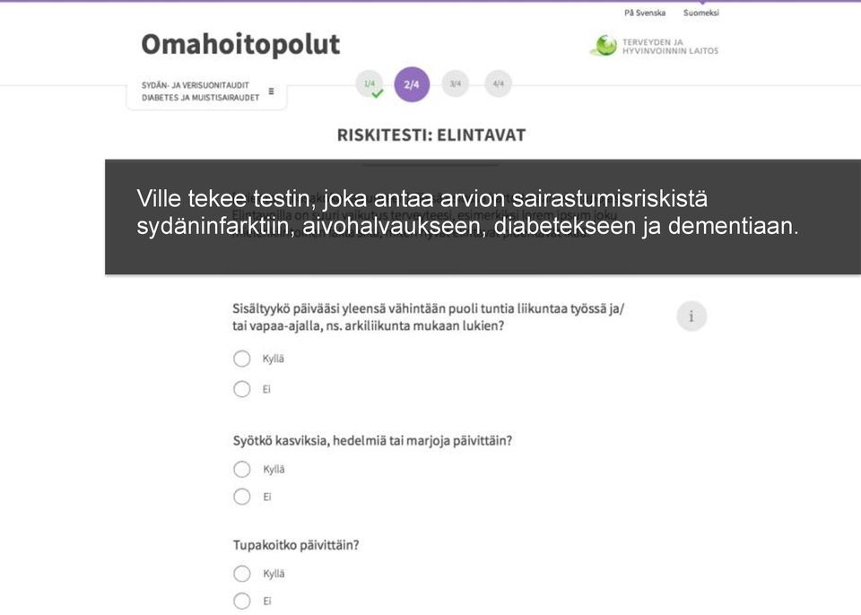 sydäninfarktiin,