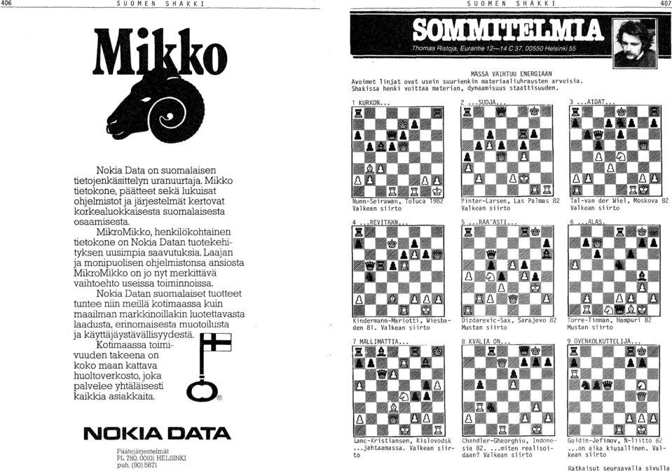 MikroMikko, henkilökohtainen tietokone on Nokia Datan tuotekehityksen uusimpia saavutuksia.