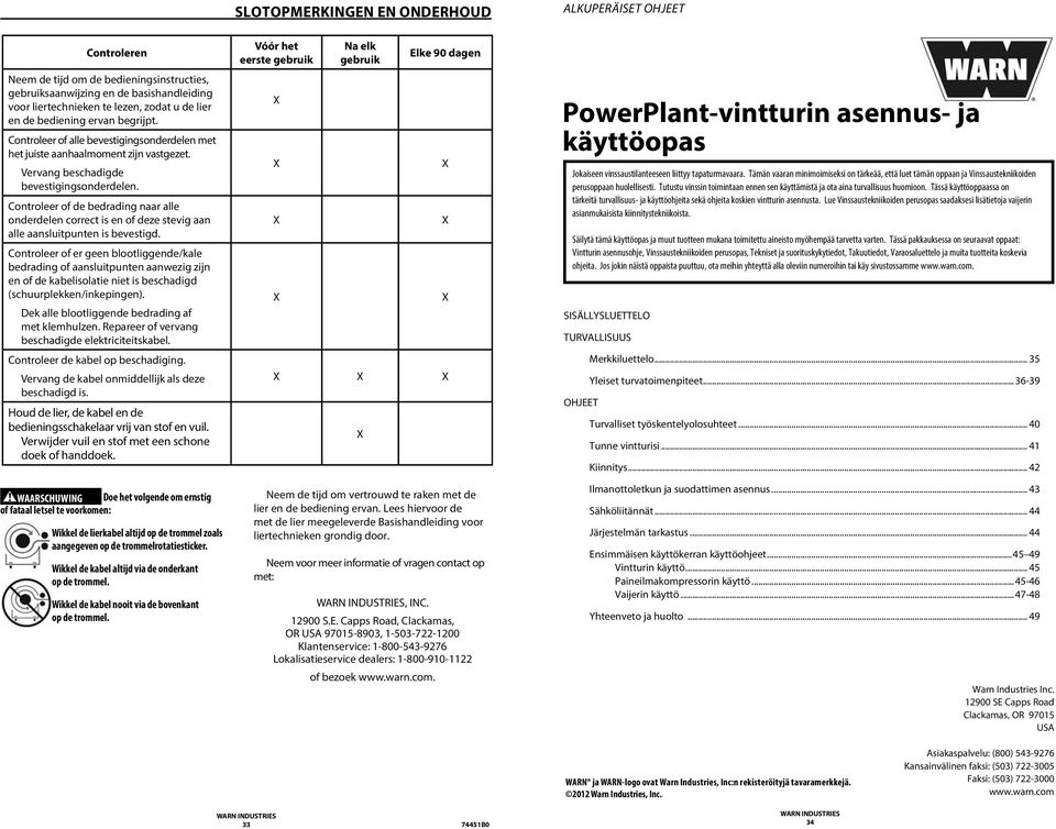 Controleer of de bedrading naar alle onderdelen correct is en of deze stevig aan alle aansluitpunten is bevestigd.