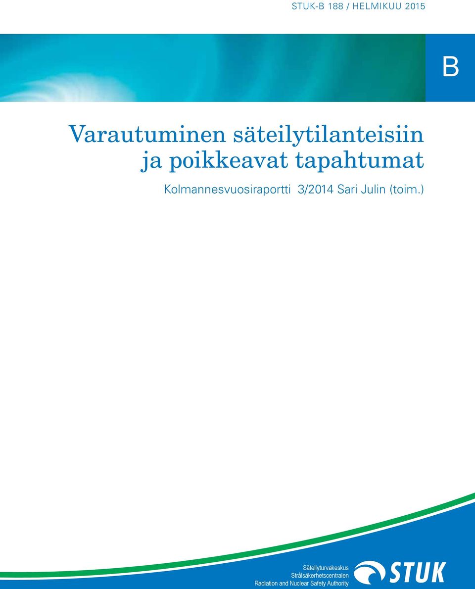 3/2014 Sari Julin (toim.
