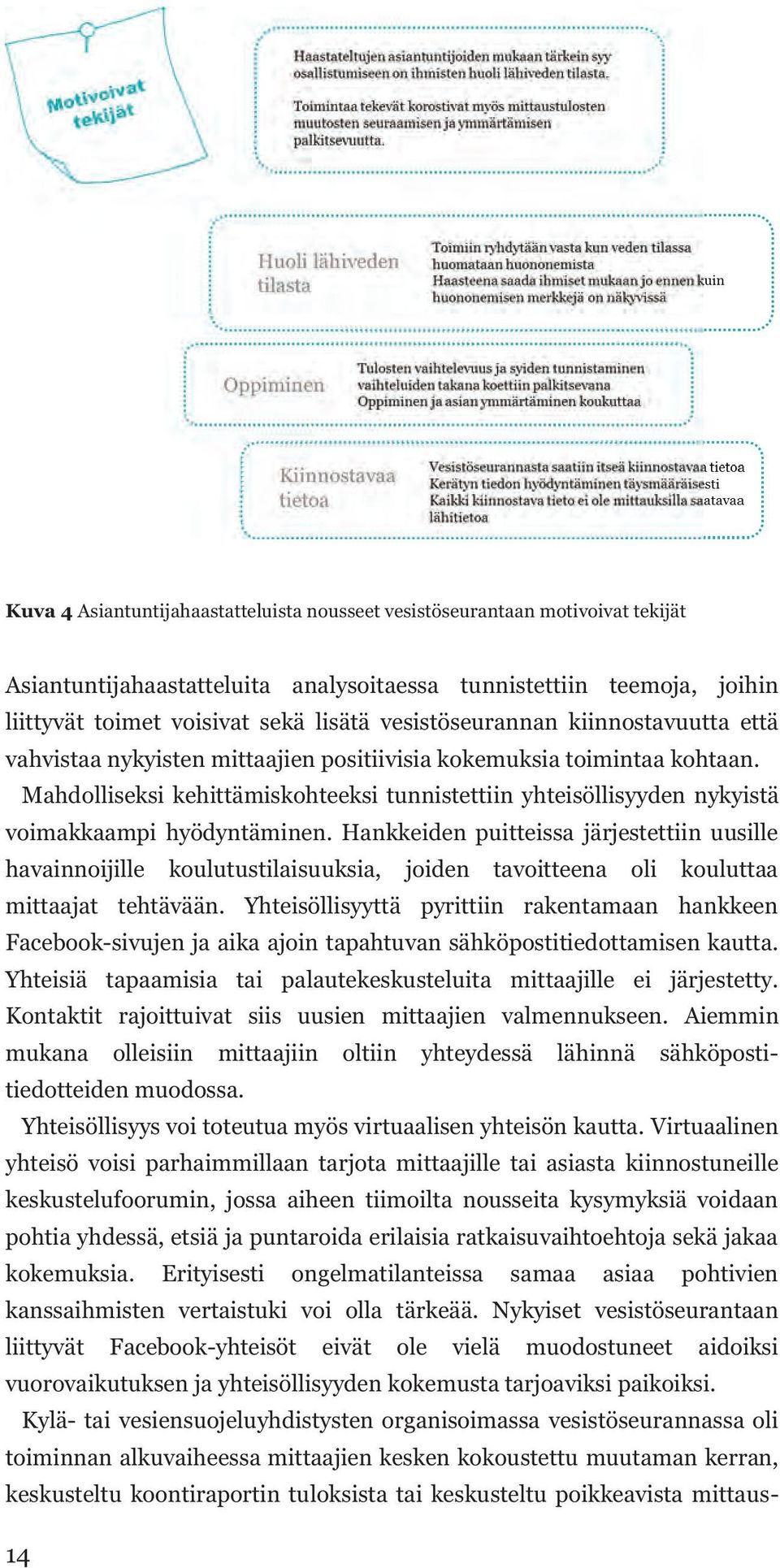 Mahdolliseksi kehittämiskohteeksi tunnistettiin yhteisöllisyyden nykyistä voimakkaampi hyödyntäminen.