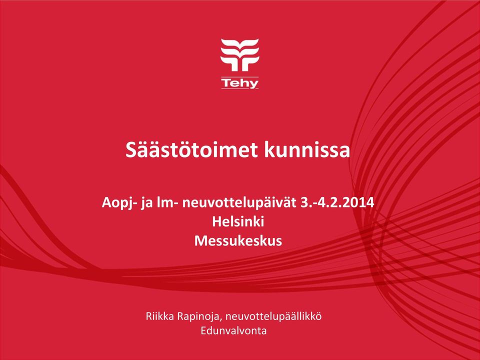 2014 Helsinki Messukeskus Riikka