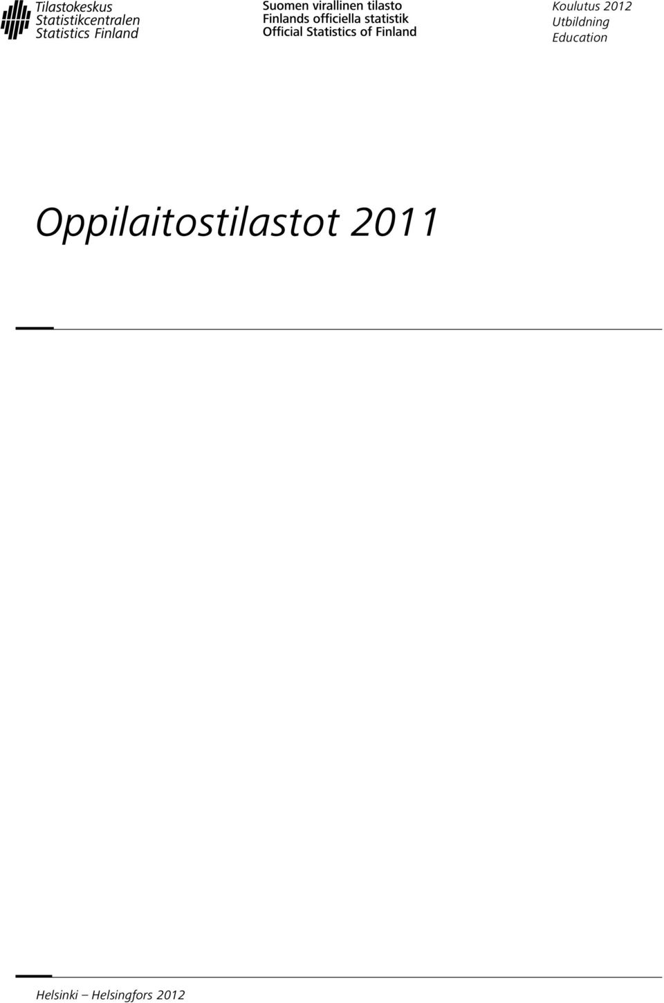 Oppilaitostilastot