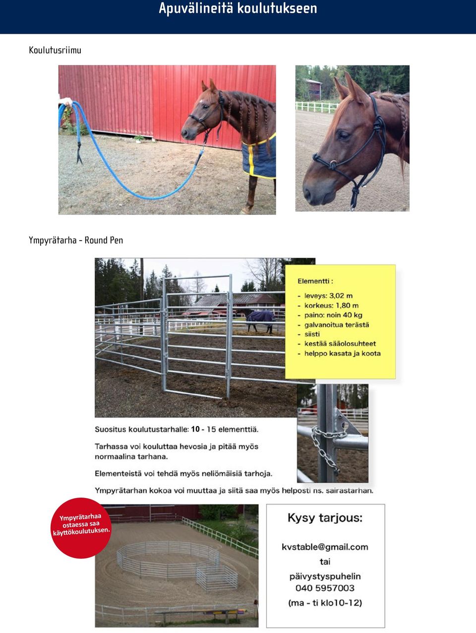 Round Pen : 10 Ympyrätarhaa