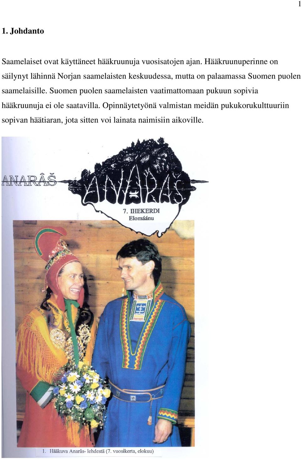 puolen saamelaisille.