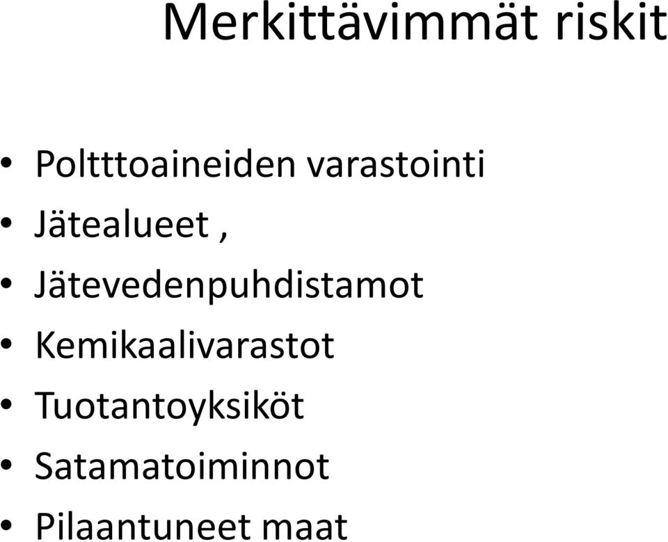 Jätevedenpuhdistamot