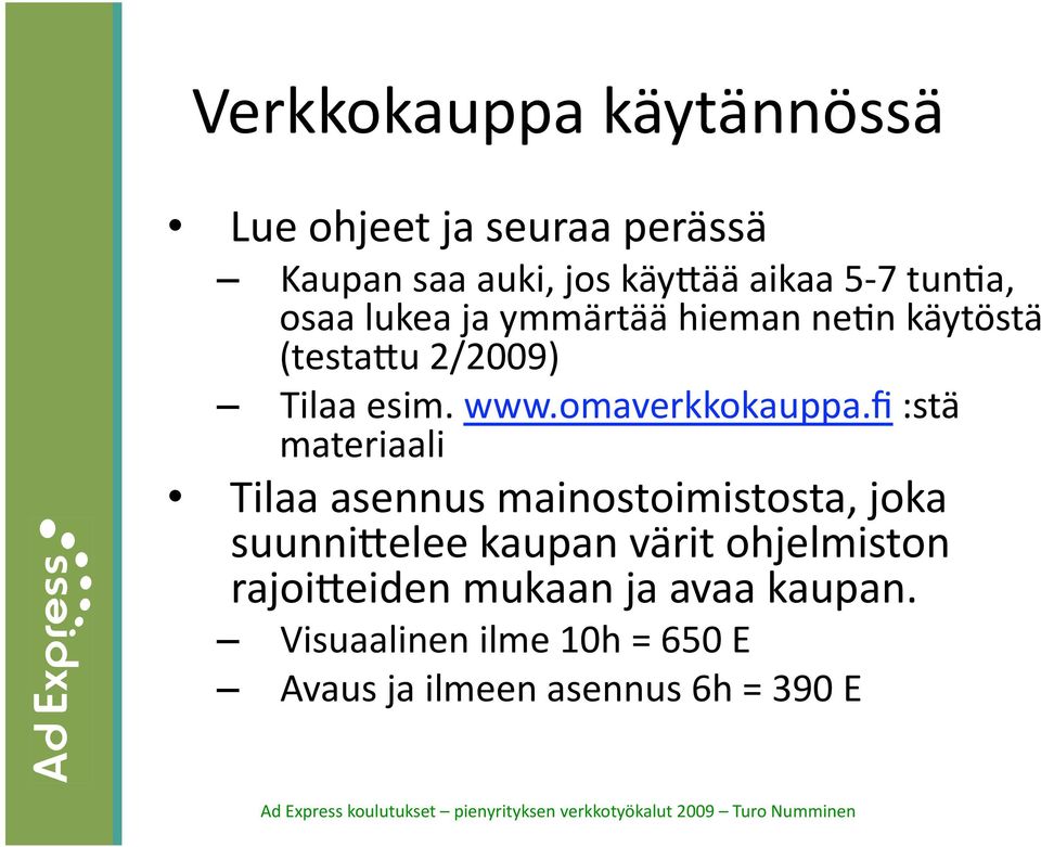 omaverkkokauppa.