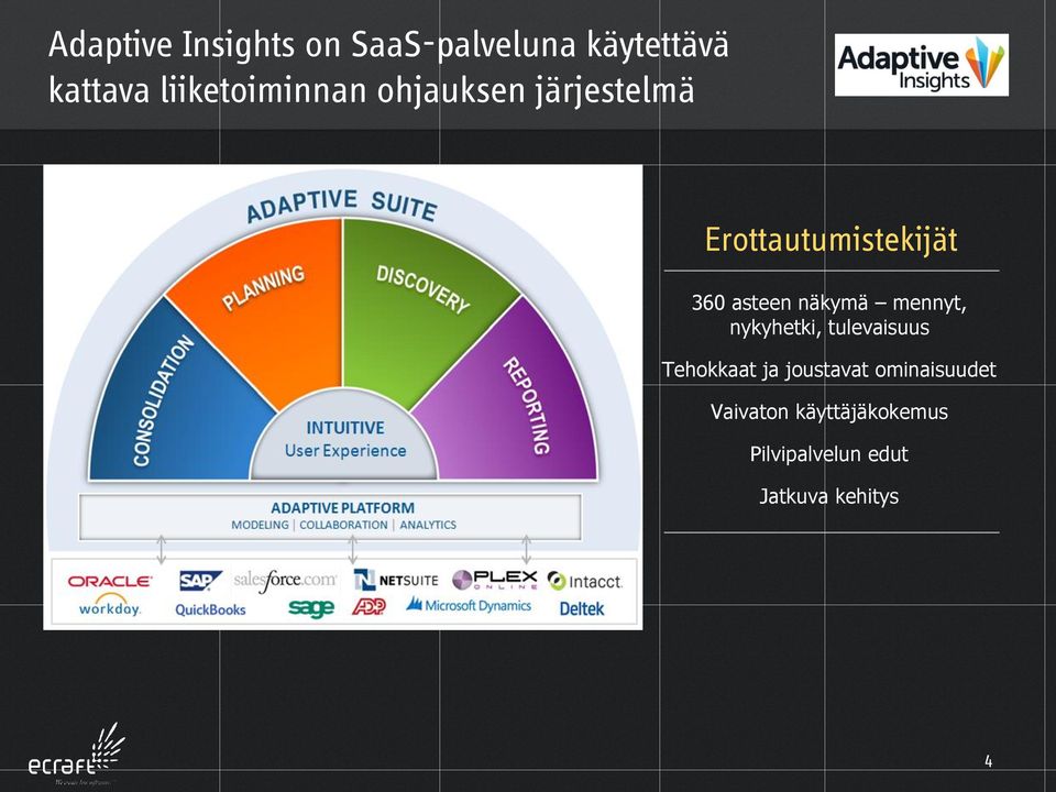 asteen näkymä mennyt, nykyhetki, tulevaisuus Tehokkaat ja