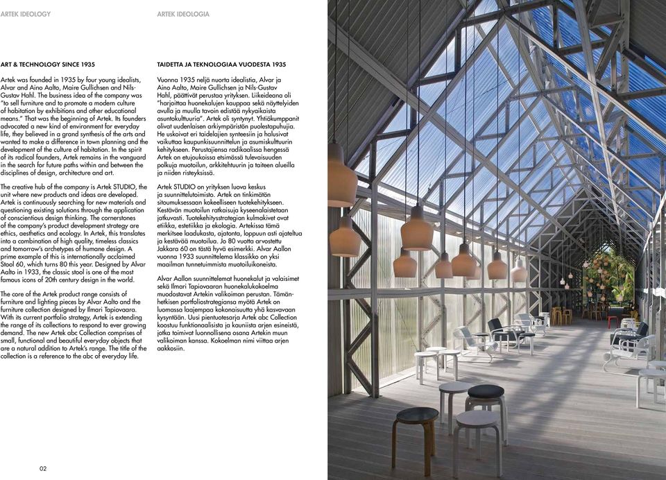 Its founders advocated a new kind of environment for everyday life, they believed in a grand synthesis of the arts and wanted to make a difference in town planning and the development of the culture