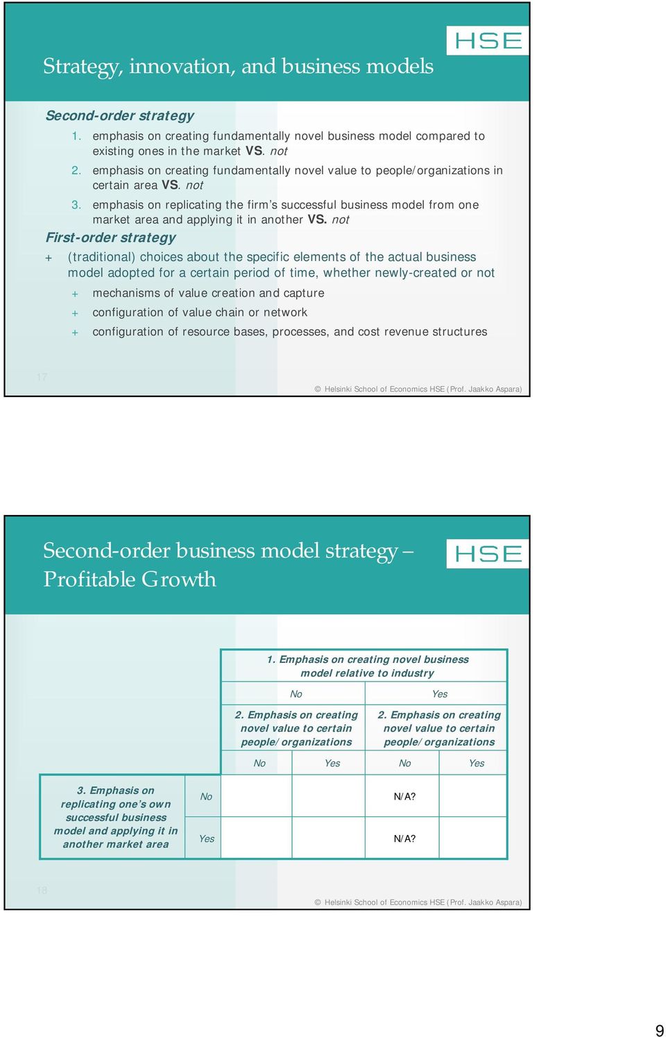 emphasis on replicating the firm s successful business model from one market area and applying it in another VS.