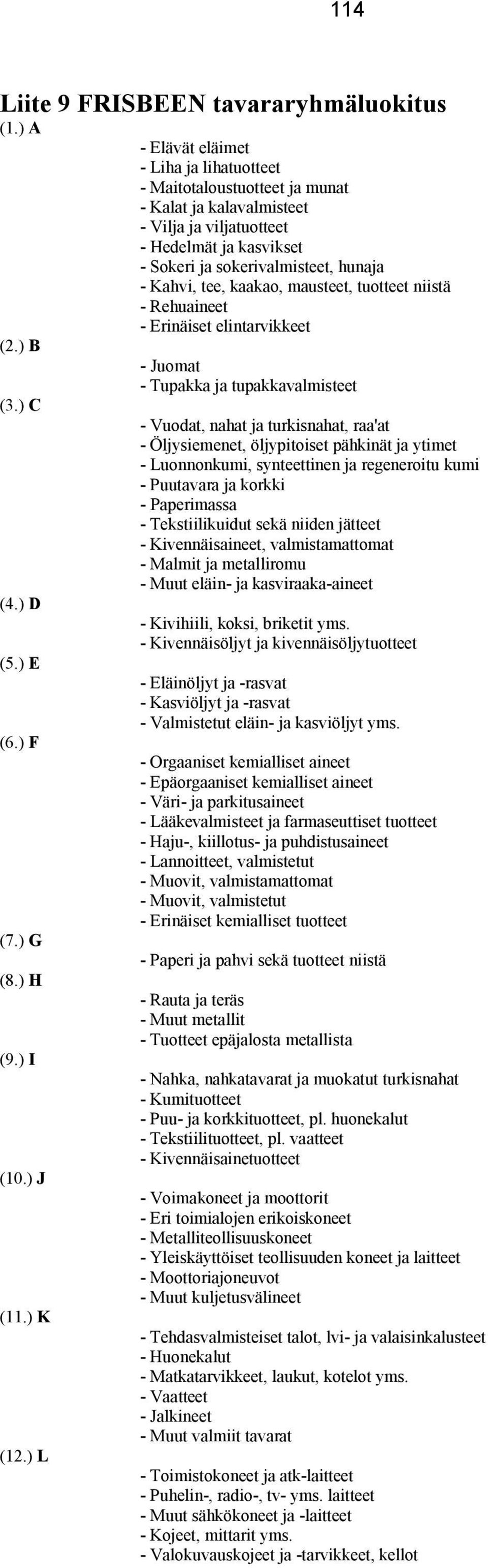 tee, kaakao, mausteet, tuotteet niistä - Rehuaineet - Erinäiset elintarvikkeet (2.) B - Juomat - Tupakka ja tupakkavalmisteet (3.