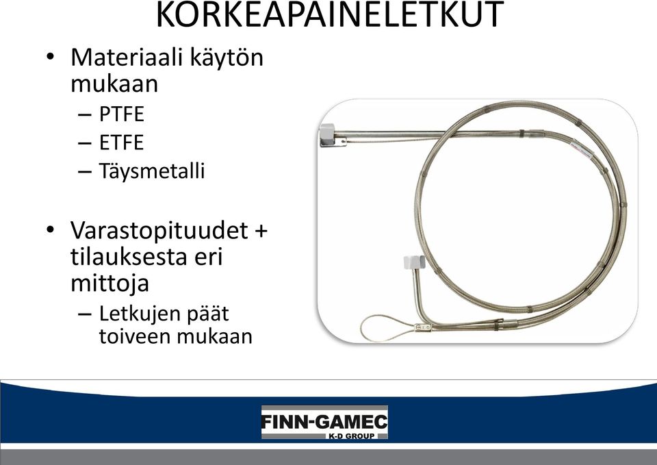 Täysmetalli Varastopituudet +