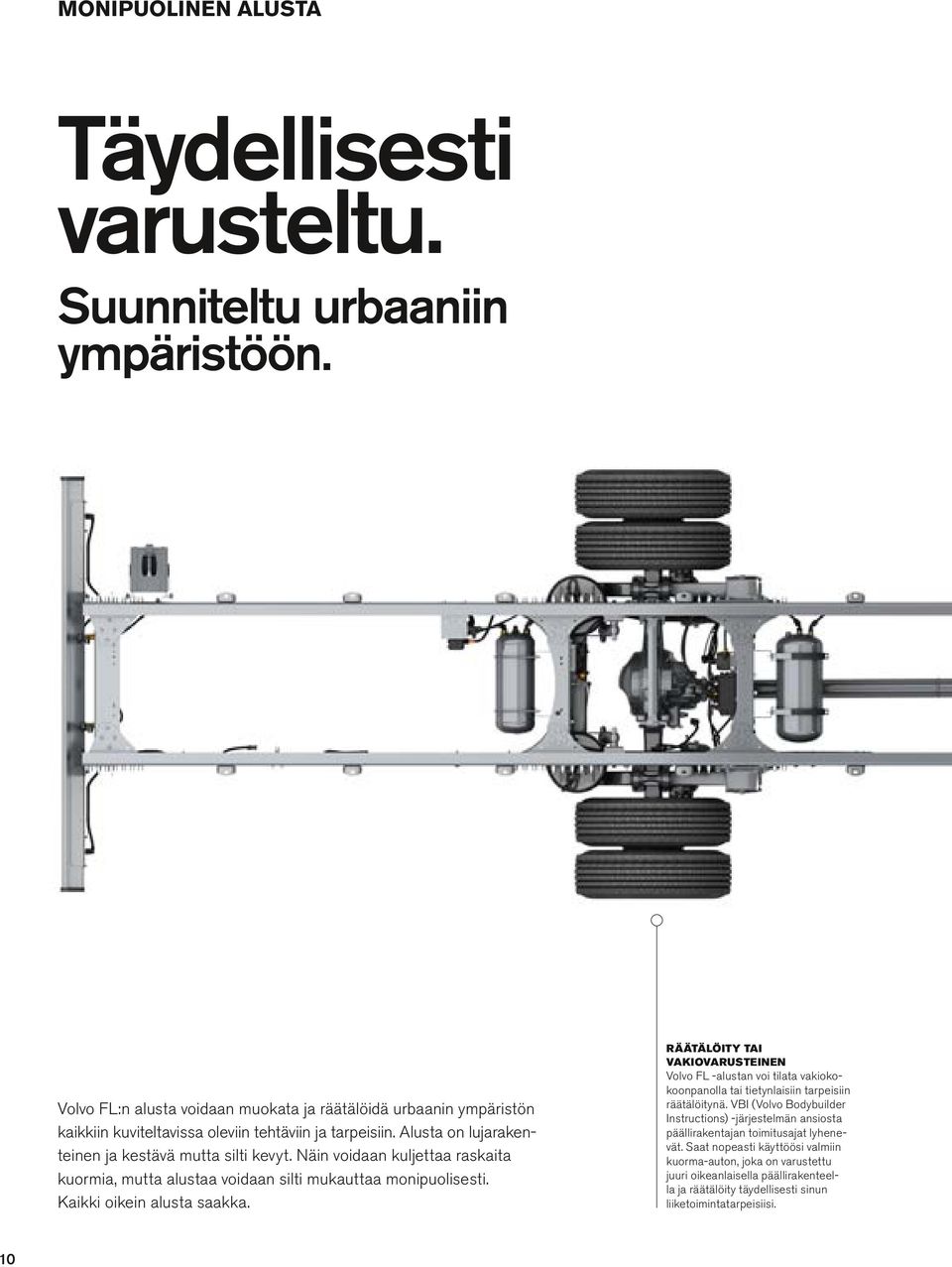 Austa on uja raken teinen ja kestävä mutta siti kevyt. Näin voidaan kujettaa raskaita kuormia, mutta austaa voidaan siti mukauttaa monipuoisesti. Kaikki oikein austa saakka.