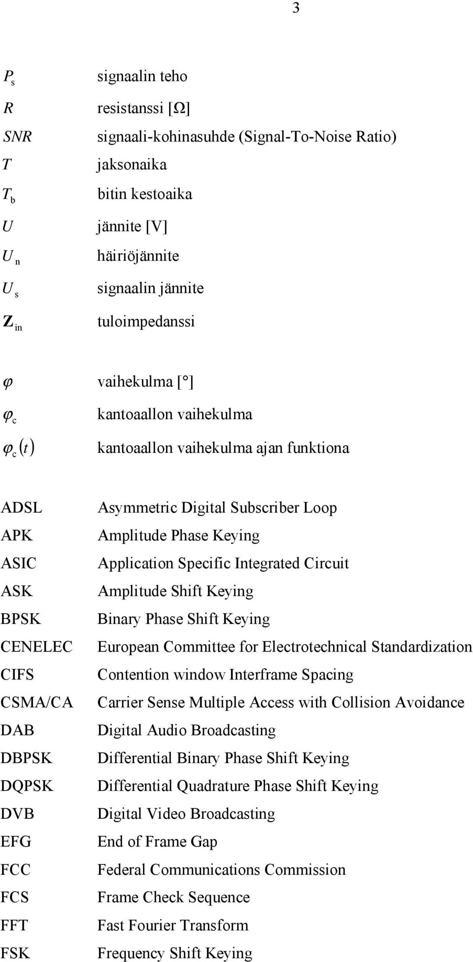 Subscriber Loop Amplitude Phase Keying Application Specific Integrated Circuit Amplitude Shift Keying Binary Phase Shift Keying European Committee for Electrotechnical Standardization Contention